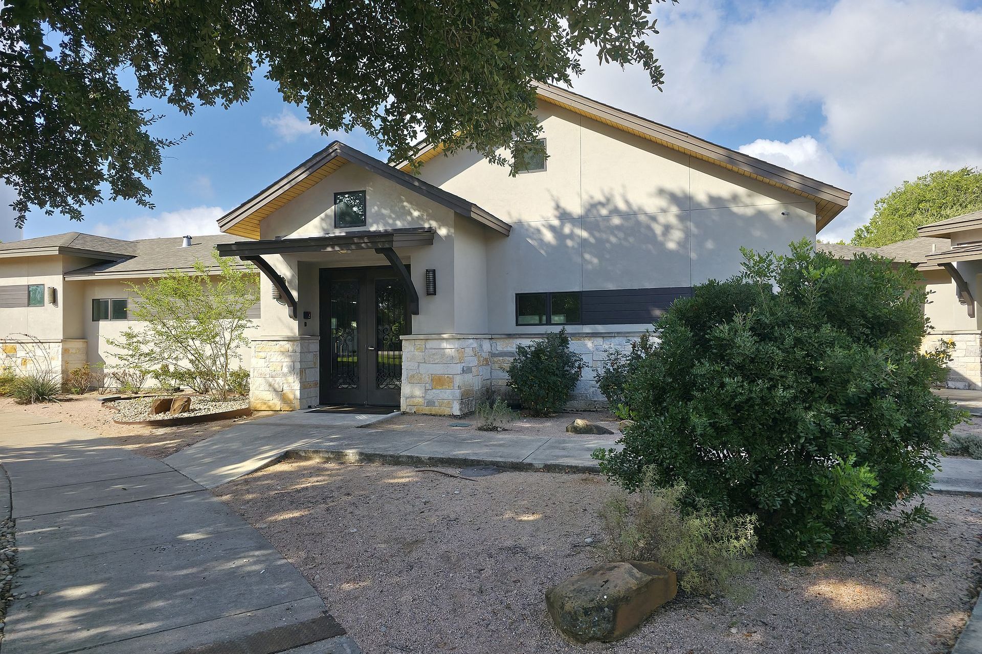 Church outside entrance